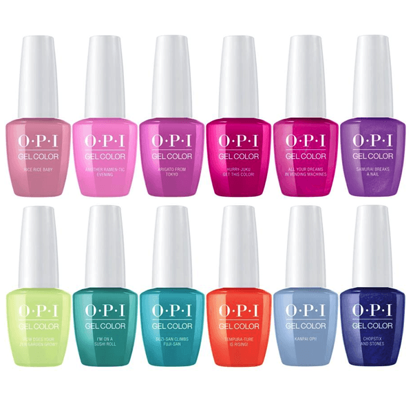 OPI GelColor Spring 2019 Tokyo Collection Set Of 12-Gel Nail Polish-Universal Nail Supplies