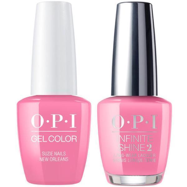 OPI GelColor Suzi Nails New Orleans #N53 + Infinite Shine #N53-Gel Nail Polish + Lacquer-Universal Nail Supplies