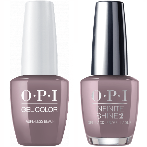 OPI GelColor Taupe-less Beach #A61 + Infinite Shine #A61-Gel Nail Polish + Lacquer-Universal Nail Supplies
