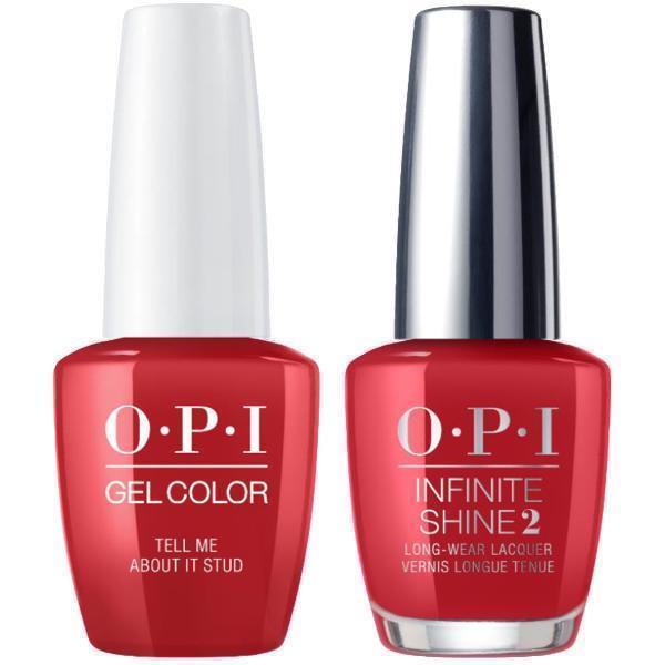 OPI GelColor Tell Me About It Stud #G51 + Infinite Shine #G51-Gel Nail Polish + Lacquer-Universal Nail Supplies
