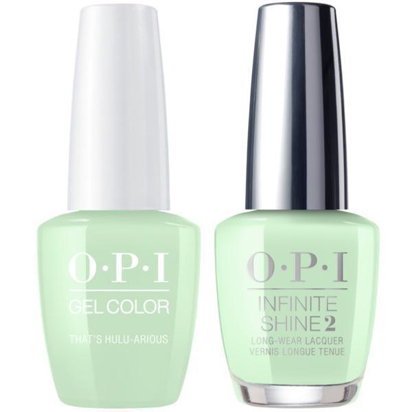 OPI GelColor That's Hula-rious! #H65 + Infinite Shine #H65-Gel Nail Polish + Lacquer-Universal Nail Supplies