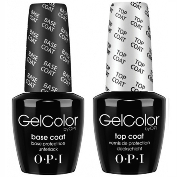 OPI GelColor Top Coat + Base Coat