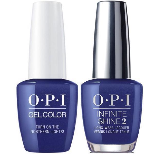 OPI GelColor Turn on the Northern Lights #I57 + Infinite Shine #I57-Gel Nail Polish + Lacquer-Universal Nail Supplies
