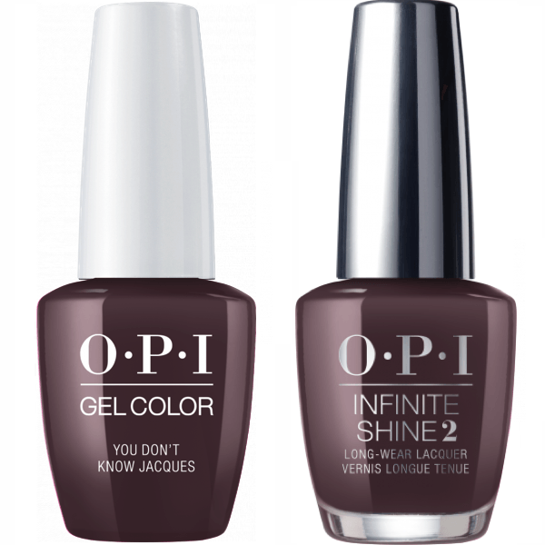 OPI GelColor You Don't Know Jacques #F15 + Infinite Shine #F15-Gel Nail Polish + Lacquer-Universal Nail Supplies