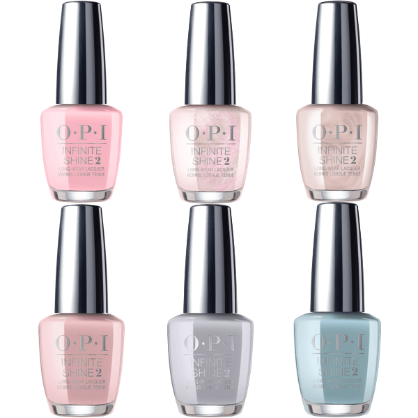 OPI Infinite Shine 2019 Always Bare For You Collection Set of 6-Nail Polish-Universal Nail Supplies