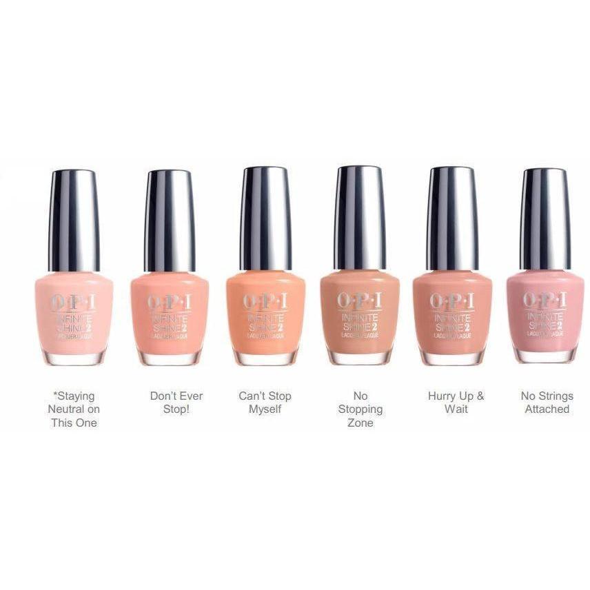 OPI Infinite Shine Summer 2016 Collection Set Of 6-Nail Polish-Universal Nail Supplies