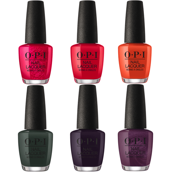 OPI Lacquer Fall 2019 Scotland Collection Set of 6 #1-Nail Polish-Universal Nail Supplies