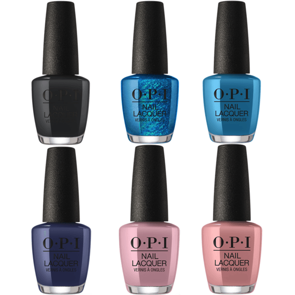 OPI Lacquer Fall 2019 Scotland Collection Set of 6 #2-Nail Polish-Universal Nail Supplies