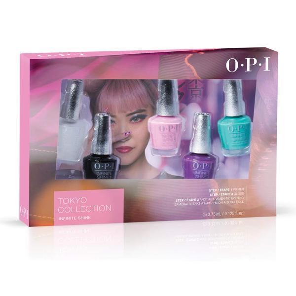 OPI Mini Infinite Shine Tokyo Collection Set Of 5