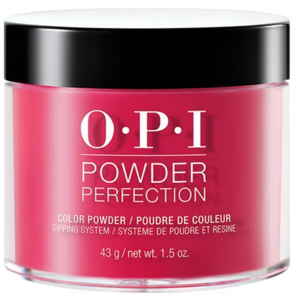 OPI Powder Perfection Red Heads Ahead #DPU12-Powder Nail Color-Universal Nail Supplies