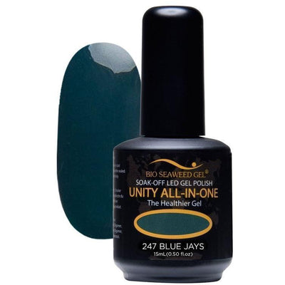 Unity All-in-One Colour Gel Polish Blue Jays #247-Gel Nail Polish-Universal Nail Supplies