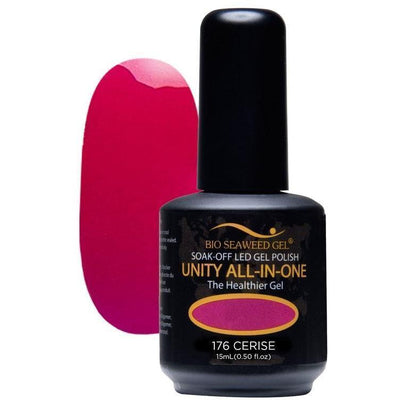Unity All-in-One Colour Gel Polish Cerise #176-Gel Nail Polish-Universal Nail Supplies