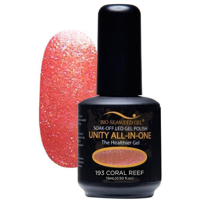 Unity All-in-One Colour Gel Polish Coral Reef #193-Gel Nail Polish-Universal Nail Supplies