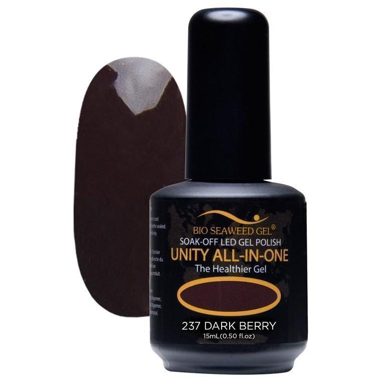 Unity All-in-One Colour Gel Polish Dark Berry #237-Gel Nail Polish-Universal Nail Supplies