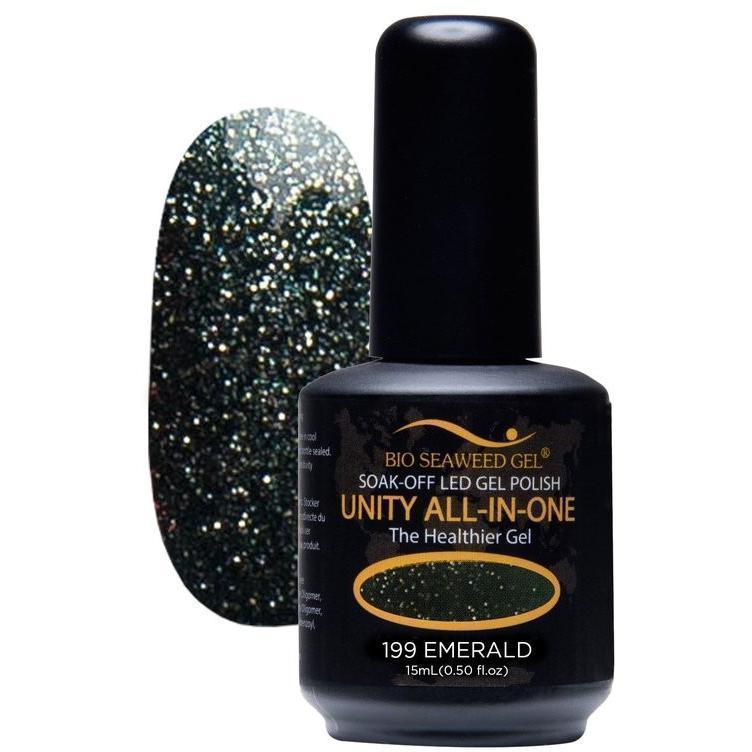 Unity All-in-One Colour Gel Polish Emerald #199-Gel Nail Polish-Universal Nail Supplies
