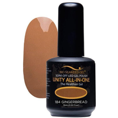 Unity All-in-One Colour Gel Polish Gingerbread #184-Gel Nail Polish-Universal Nail Supplies