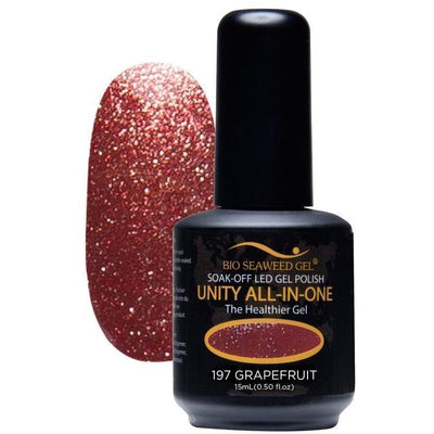 Unity All-in-One Colour Gel Polish Grapefruit #197-Gel Nail Polish-Universal Nail Supplies
