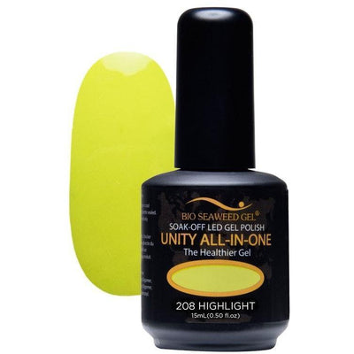 Unity All-in-One Colour Gel Polish Highlight #208-Gel Nail Polish-Universal Nail Supplies