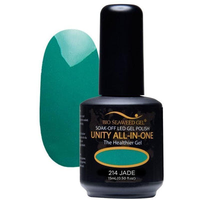 Unity All-in-One Colour Gel Polish Jade #214-Gel Nail Polish-Universal Nail Supplies
