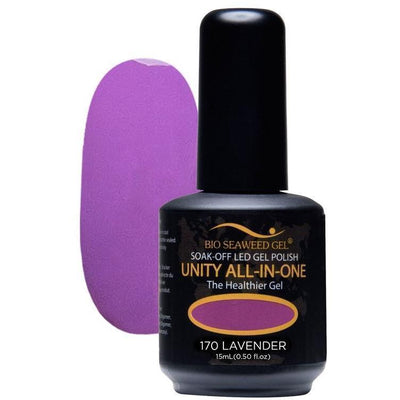 Unity All-in-One Colour Gel Polish Lavender #170-Gel Nail Polish-Universal Nail Supplies