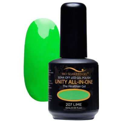 Unity All-in-One Colour Gel Polish Lime #207-Gel Nail Polish-Universal Nail Supplies