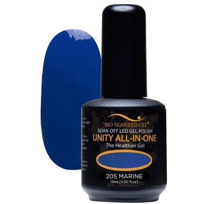 Unity All-in-One Colour Gel Polish Marine #205-Gel Nail Polish-Universal Nail Supplies