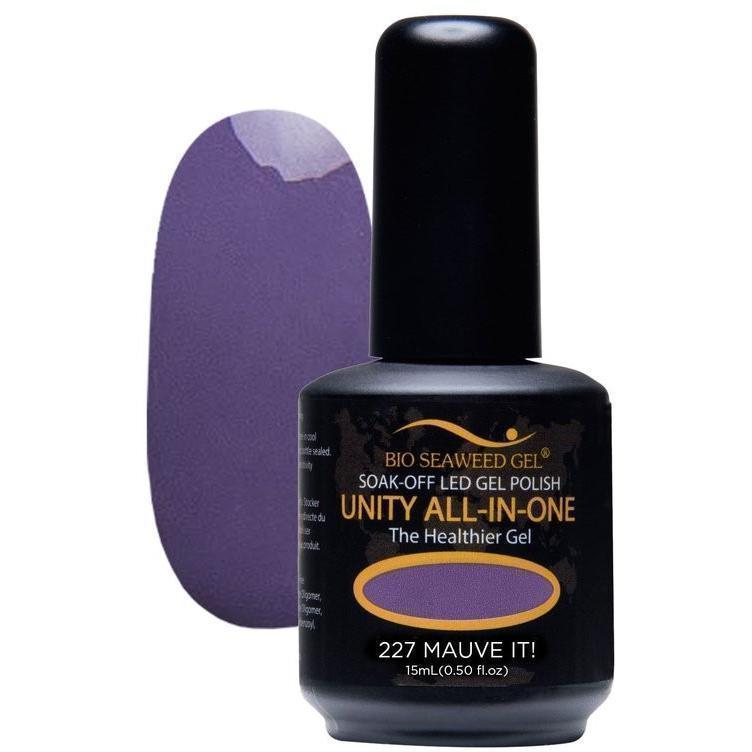 Unity All-in-One Colour Gel Polish Mauve It! #227-Gel Nail Polish-Universal Nail Supplies