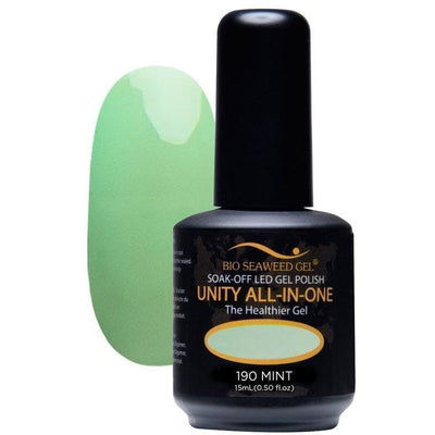 Unity All-in-One Colour Gel Polish Mint #190-Gel Nail Polish-Universal Nail Supplies