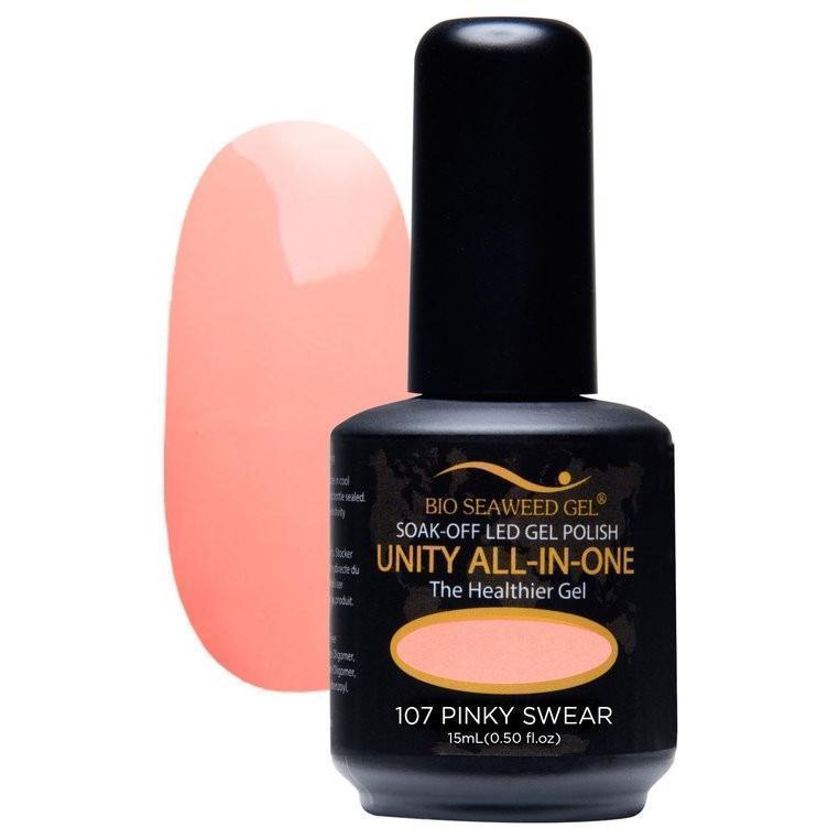Unity All-in-One Colour Gel Polish Pinky Swear #107-Gel Nail Polish-Universal Nail Supplies