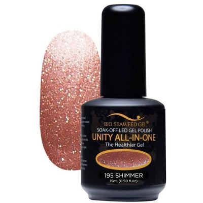 Unity All-in-One Colour Gel Polish Shimmer #195-Gel Nail Polish-Universal Nail Supplies