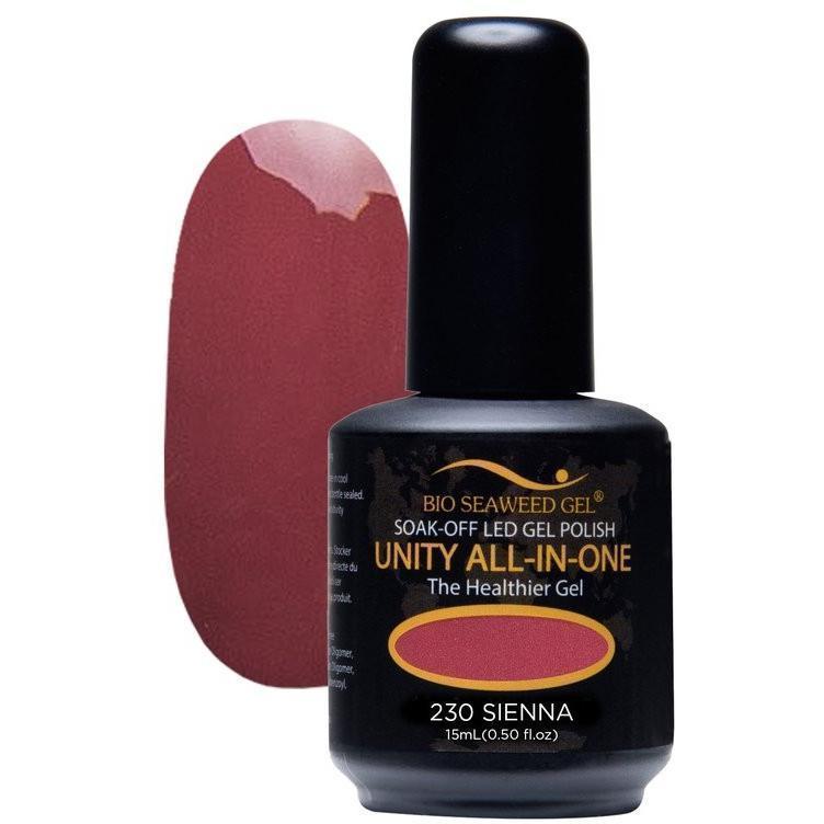 Unity All-in-One Colour Gel Polish Sienna #230-Gel Nail Polish-Universal Nail Supplies