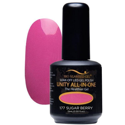Unity All-in-One Colour Gel Polish Sugar Berry #177-Gel Nail Polish-Universal Nail Supplies