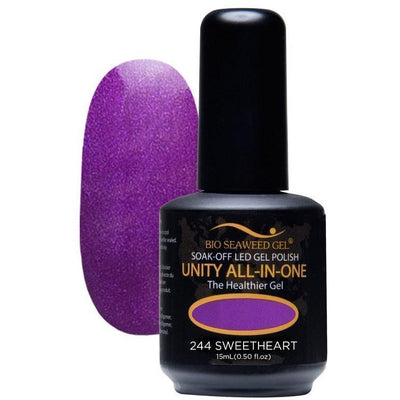 Unity All-in-One Colour Gel Polish Sweetheart #244-Gel Nail Polish-Universal Nail Supplies