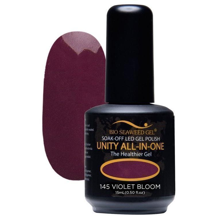 Unity All-in-One Colour Gel Polish Violet Bloom #145-Gel Nail Polish-Universal Nail Supplies