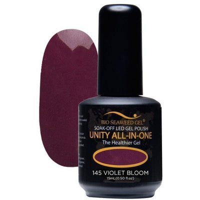 Unity All-in-One Colour Gel Polish Violet Bloom #145-Gel Nail Polish-Universal Nail Supplies