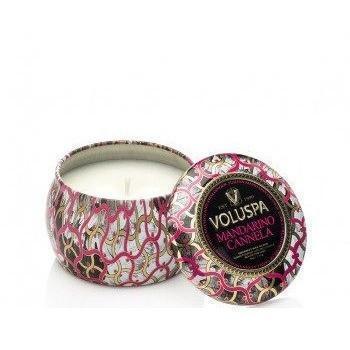 Voluspa Mandarino Cannela Mini Decorative Tin Candle-Home Fragrance-Universal Nail Supplies