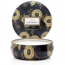 Voluspa Moso Bamboo 3 Wick Candle-Candles-Universal Nail Supplies