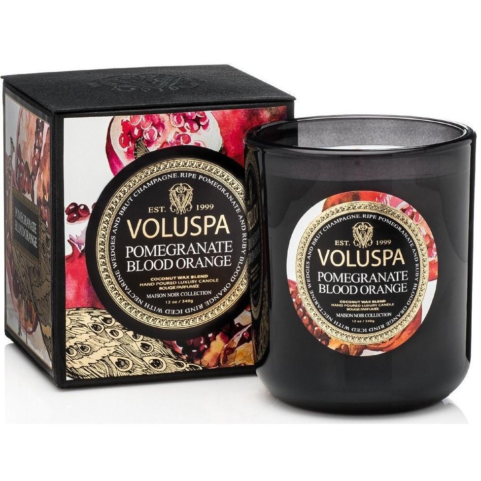 Voluspa Pomegranate Blood Orange Maison Candle-Candles-Universal Nail Supplies