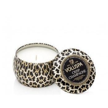 Voluspa Tuberosa Crisp Mini Champagne Decorative Tin Candle-Home Fragrance-Universal Nail Supplies